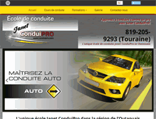 Tablet Screenshot of janetconduipro.com